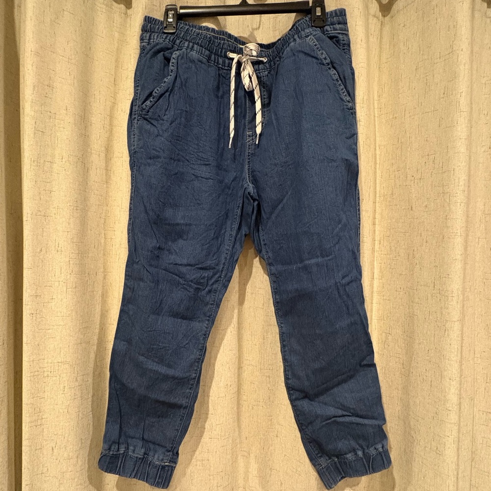 Levi's Denim Blue Drawstring Pants